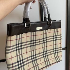 Authentic Burberry Tote Bag